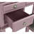 Rose Gold Bedroom Vanity With Foldable Mirror, Five Storage Drawers And A Padded Round Stool, Solid Wood Combination In Contemporary Gold, Birch Veneer Structure