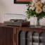 Mid-century rare design wooden TV cabinet