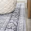 Frutuosa Bohemian Distressed Chenille Machine-Washable Grey/White Rug-88570916