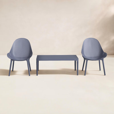 Farrah 2 - Person Patio Conversation Set