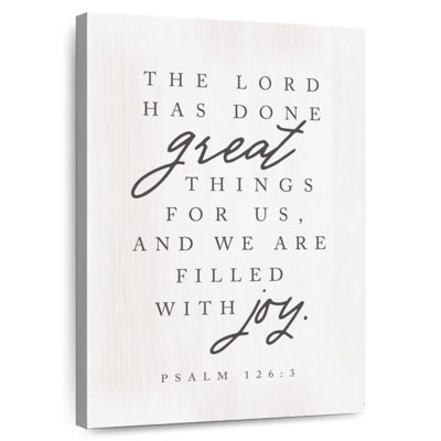 Tergel «The Lord Has Done Great»