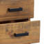 Tardiff 36cm W Solid Wood Bedside Table