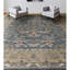 Ziegler Wool Oriental Area Rug in Blue/Beige/Green