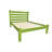 Lime Green Solid Wood Twin Bed Frame