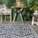 Kailob Southwestern Navy Indoor / Outdoor Area Rug