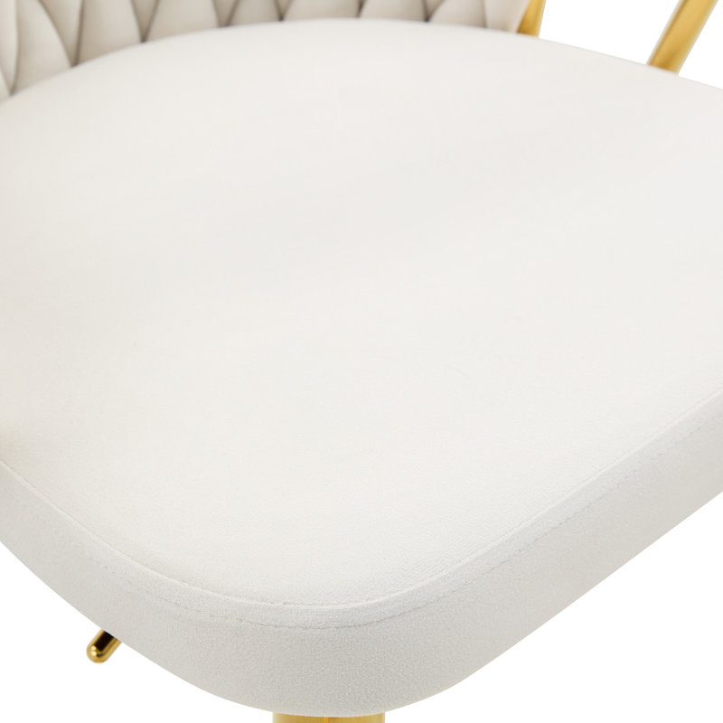 Tabouret de bar Glam, Beige