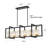 Taevion 6 - Light Crystal Kitchen Island Lantern Pendant