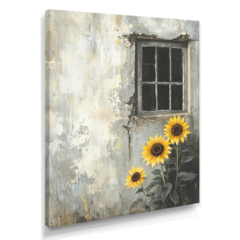 Dodwell - Floral Canvas Wall Art, H 20 po x l 12 po, Toile tendue, Ne s’applique pas