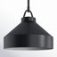 Luminaire suspendu en forme de dôme à 1 lumière Lowen-265906544-265906546