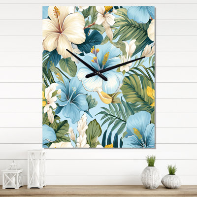 Jamane - Horloge murale moderne tropicale