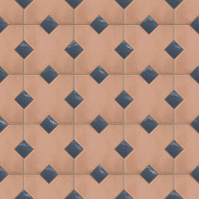 Carreau en porcelaine Cross and Dot
