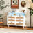 6-Drawers Rattan Storage Cabinet with LED Lights and Power Outlets for Modern Bedroom and Living Room-433097204-433097205