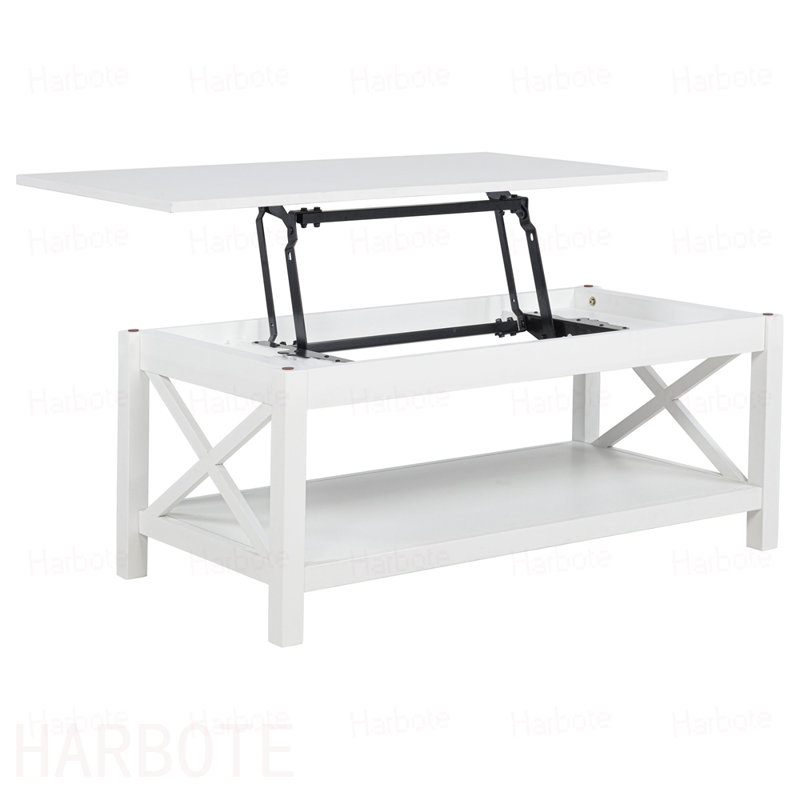 Table basse à plateau relevable Slater
