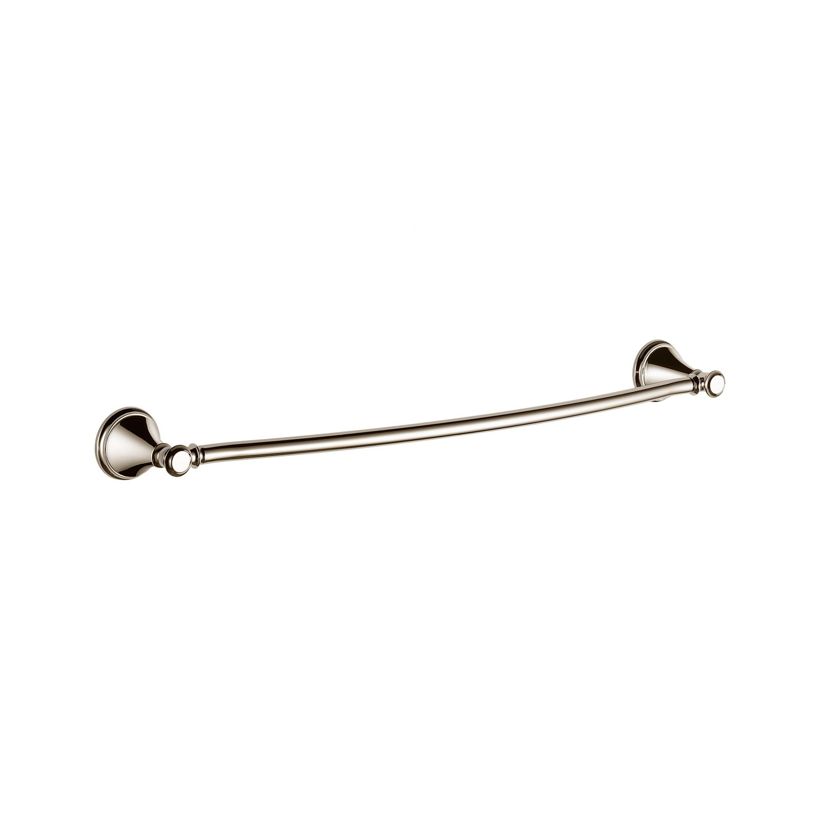 Cassidy 24" Wall Mounted Towel Bar, Brilliance Polished Nickel, 3.62'' H X 24.06'' L X 4.53'' D