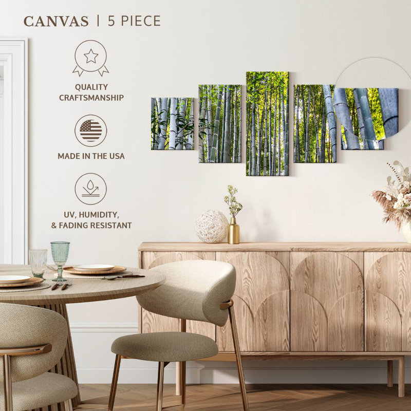 Bamboo Forest III, H 24 po x l 55 po