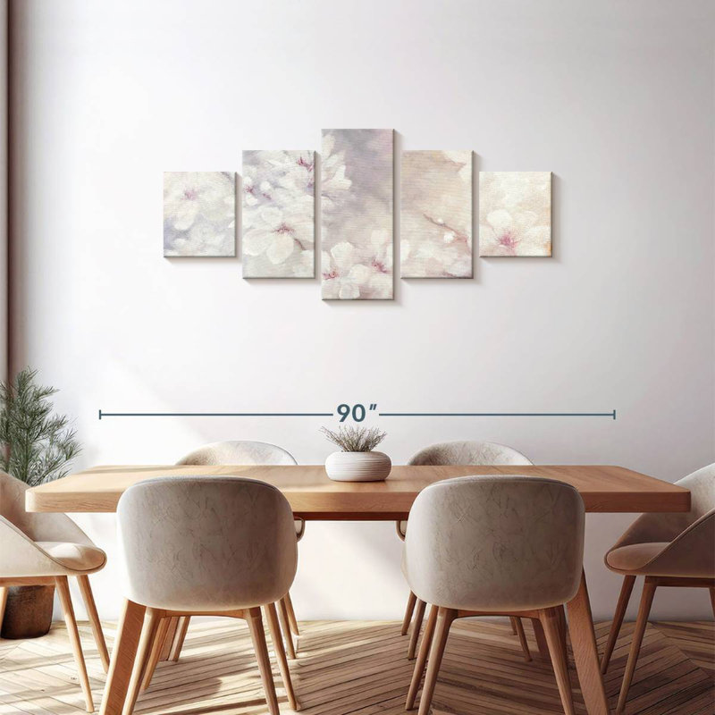 Cherry Blossoms, 30" H x 68" W