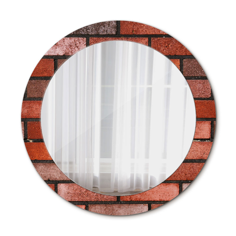 Huldar Glass Flat Wall Mirror