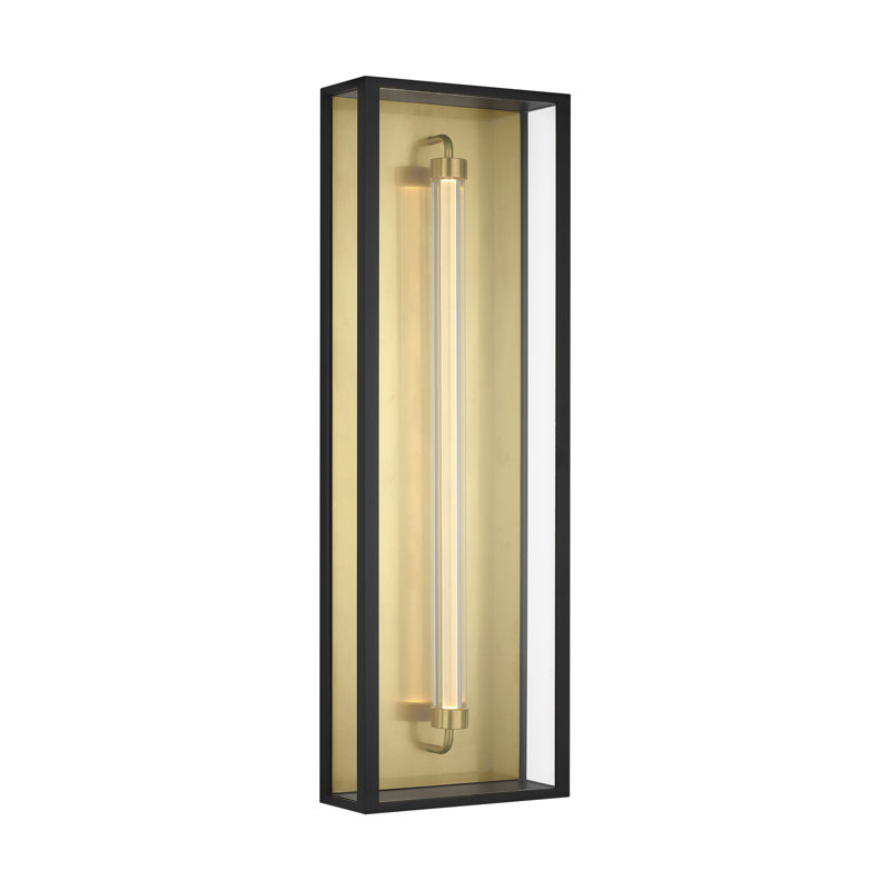 Enferme LED Outdoor Sconce, 29" H x 9.7" W x 3.9" D