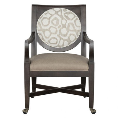 Rocco Arm Chair with Wheels