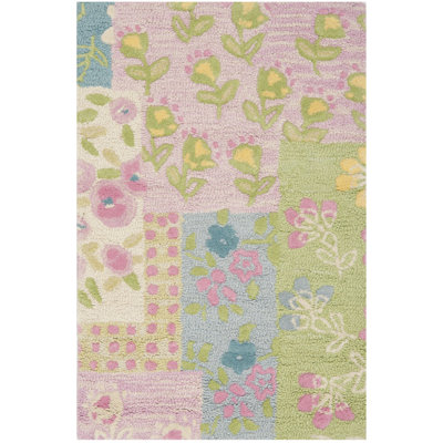 Tapis 80% laine et 20% coton touffeté à la main Gosselin