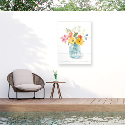 Toile d'extérieur «Homegrown Summer IV» Danhui Nai