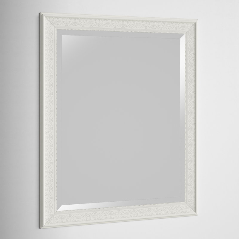 Miroir décoratif biseauté Lousiville, H 32,5 po x l 26,5 po