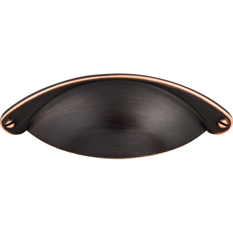 Arendal 2 1/2" Center to Center Cup/Bin pull, Tuscan Bronze