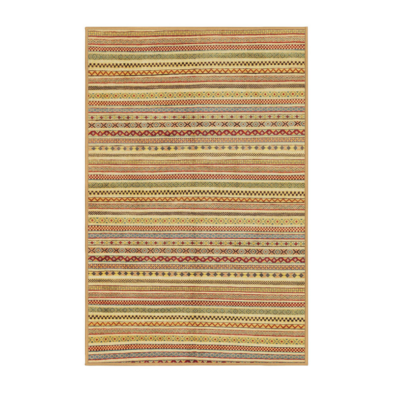 Abstract Indoor Rug, Rectangle 3' x 5'