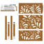 Barrière de jardin vidaXL 105 x 155 cm-113055144-113055145
