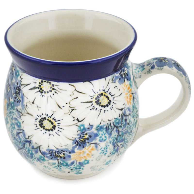 Tasse à bulles en grès poli 16 oz - Elegance