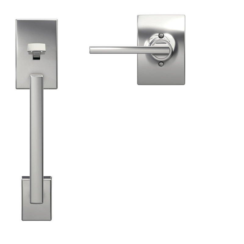 Century Passage Door Lever, Bright Chrome
