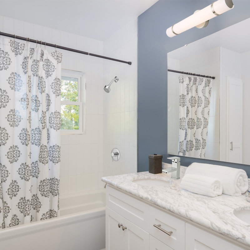 Luminaire pour salle de bain à DEL en nickel satiné à intensité variable 1 lumière Fleming