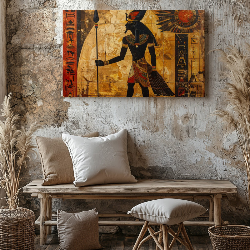 Art mural sur toile Ra Papyrus Canvastraditional, H 16 po x l 20 po
