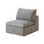 1 siège central et 1 repose-pieds gris-130478309
