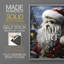 Santa Paws I, reproduction encadrée - bois massif-1657275486-1657275477
