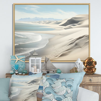 «Coastal Sand Coastal Dunes I», reproduction sur toile
