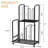 Art Canvas Storage Rack, 2 Tier Art Storage