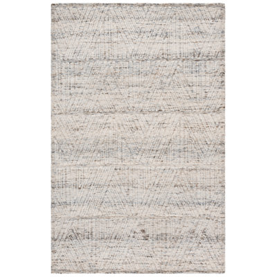 Abstract Hand Tufted Wool; Cotton Geometric Indoor Rug