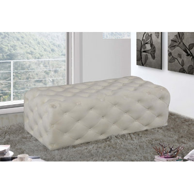 Cron 132cm Wide Tufted Rectangle Ottoman