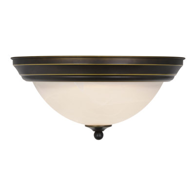 Humayraa Glass LED Flush Mount