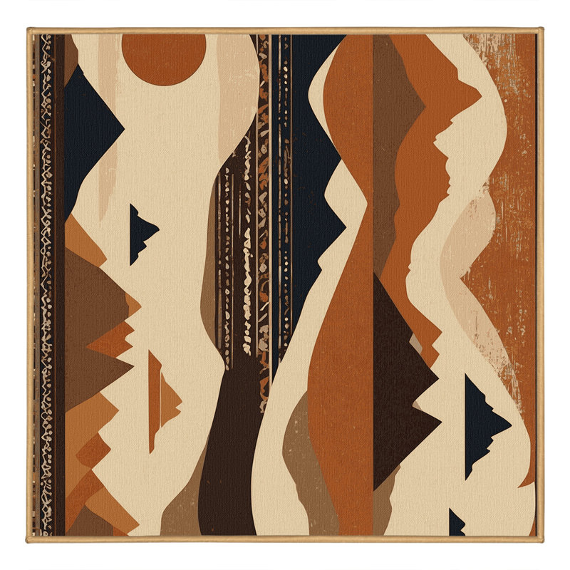 Horizon Echo Rug, Square 4'