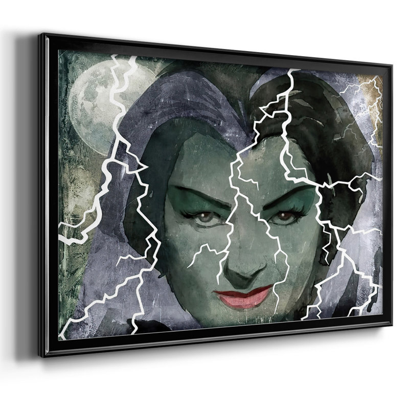 " Scream Queens II ", Black, 18" H x 26" W x 1.5" D