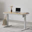 Bureau debout à hauteur ajustable en verre avec tiroir Keb Home Office-835290711