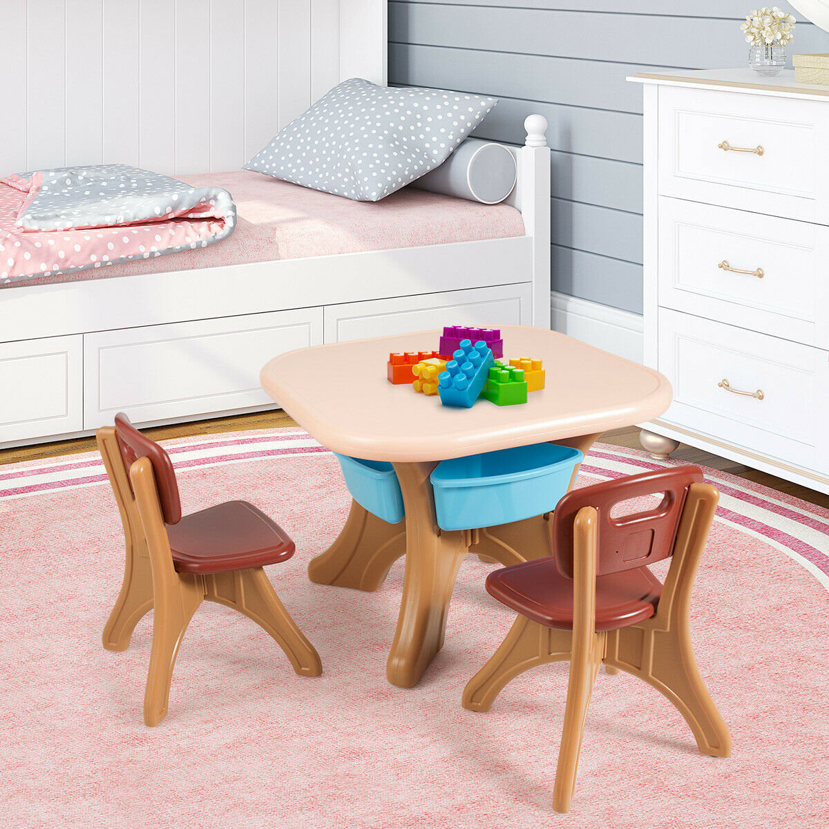 Zoomie Kids Ramiro Kids and Chair Set & Reviews | Wayfair