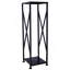 Porte-bûches décoratif en bois de chauffage pour porte-bûches de foyer extérieur