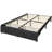 Full Bed Frame with 2 Storage Drawers, Full Size Bed Frame without Fixed Headboard, Wooden Slats, Noise Free, No Box Spring Needed-1009069221
