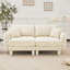 Canapé 2 places en tissu Boucle incluant 2 coussins-689569435-689569432-689569439