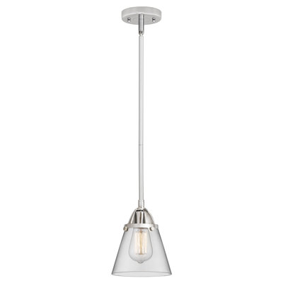 Mini-luminaire suspendu à 2 lumières en forme de cône 1 lumière Nouveau - ampoule non incluse