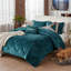 Ensemble d'édredon en velours simple / simple TG avec coussin décoratif-135455896