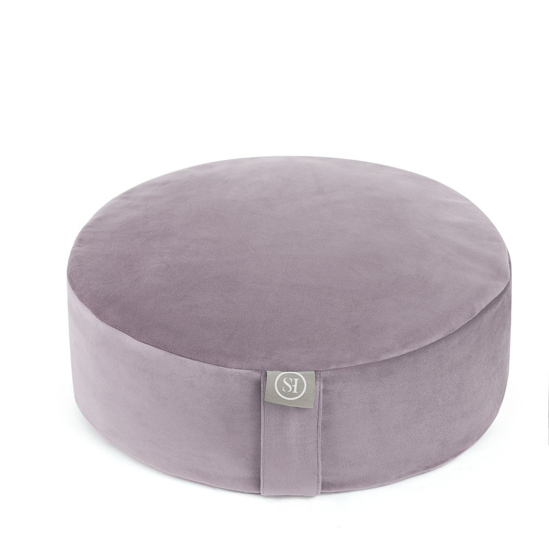 Coussin de méditation, coussin de yoga rond, Lavande